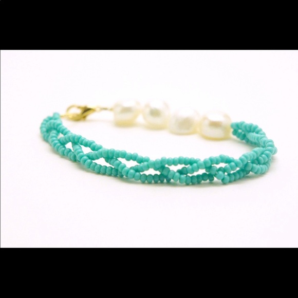 Jewelry - Turks & Caicos Beaded Bracelet with Pearls